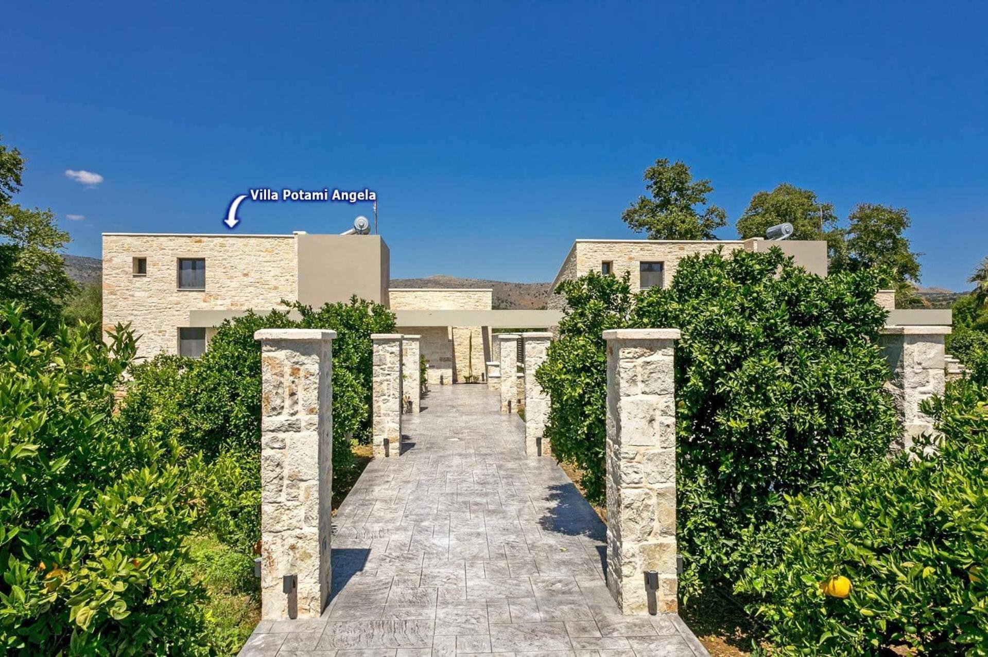 Villa Potami Angela By Villa Plus Stilos 외부 사진